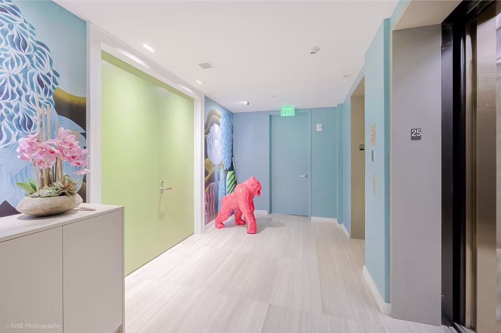 Residences exterior rendering